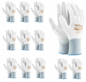 RĘKAWICZKI RĘKAWICE OCHRONNE ROBOCZE 12 PAR 10 XL