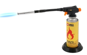PALNIK LAMPA LUTOWNICZA FLEXI Z PODSTAWKĄ