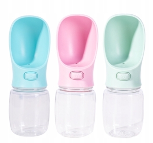 POIDŁO DLA PSA KOTA BUTELKA BIDON Z MISKĄ NA WODĘ