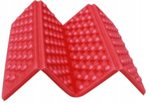 MATA KARIMATA SKŁADANA DO SIEDZENIA BIWAK CZERWONA