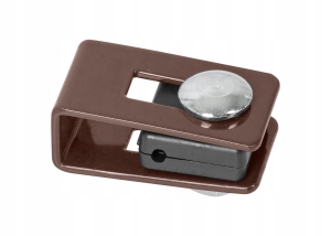 OBEJMA UCHWYT "U" DO PANELI KSIĄŻECZKA 4' BRĄZOWA