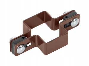 OBEJMA SŁUPKA PRZELOTOWA DO PANELI 60x40 BRĄZOWA