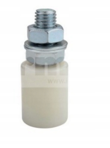 ROLKA PROWADZĄCA DO BRAM GÓRNA NYLON 25X40 + ŚRUBA