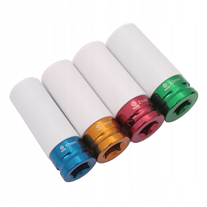 ZESTAW KLUCZY NASADOWYCH DO ALUFELG 4 CZĘŚCI