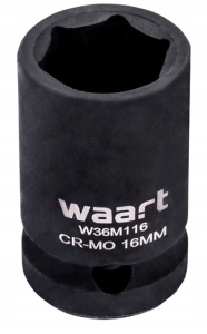 NASADKA UDAROWA SZEŚCIOKĄTNA 1/2" 16X38 MM