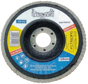 ŚCIERNICA LISTKOWA 115 X 22.2 MM P80 CYRKONOWA