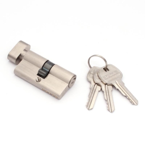 WKŁADKA DRZWIOWA DO ZAMKA A2 40/30 Z GAŁKĄ SATYNA