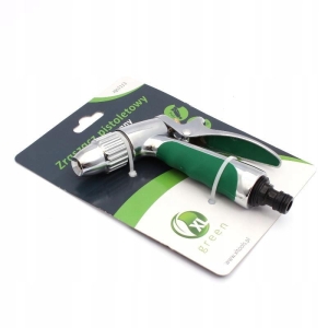 ZRASZACZ PISTOLETOWY METALOWY CHROM PROFI /KARTA/